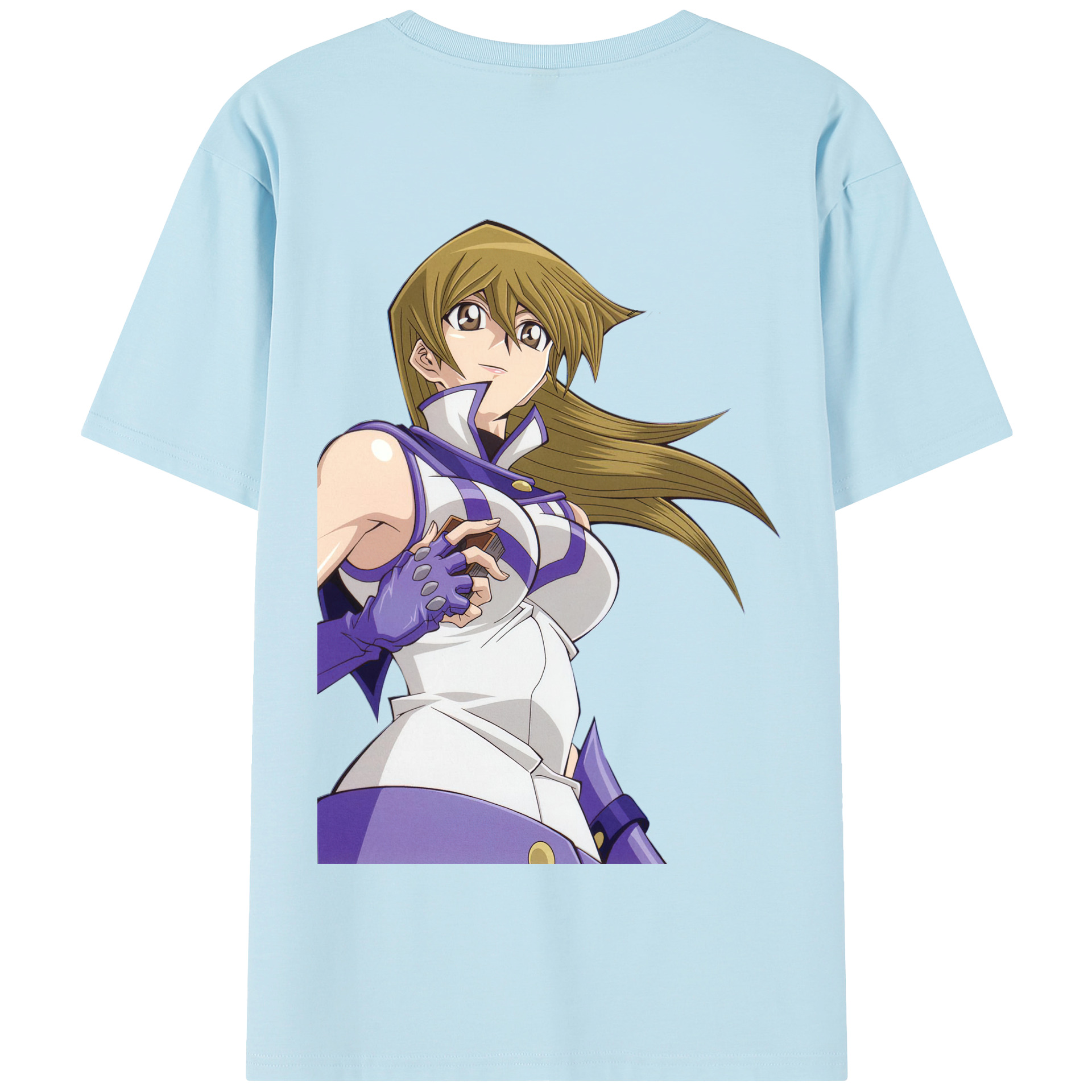（画像用） 遊☆戯☆王 Yu-Gi-Oh! 綿100％半袖Tシャツ（背面プリント）